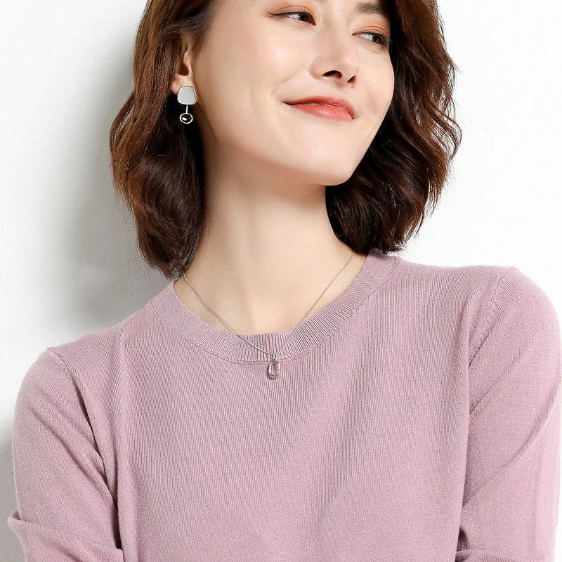 22 farben Herbst und Winter Kaschmir Pullover Frauen Pullover Oansatz Pull Femme Lange Hülse Frauen Casual Lose Pullover Pullover