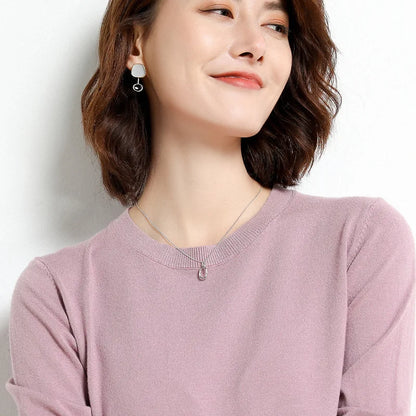 22 farben Herbst und Winter Kaschmir Pullover Frauen Pullover Oansatz Pull Femme Lange Hülse Frauen Casual Lose Pullover Pullover