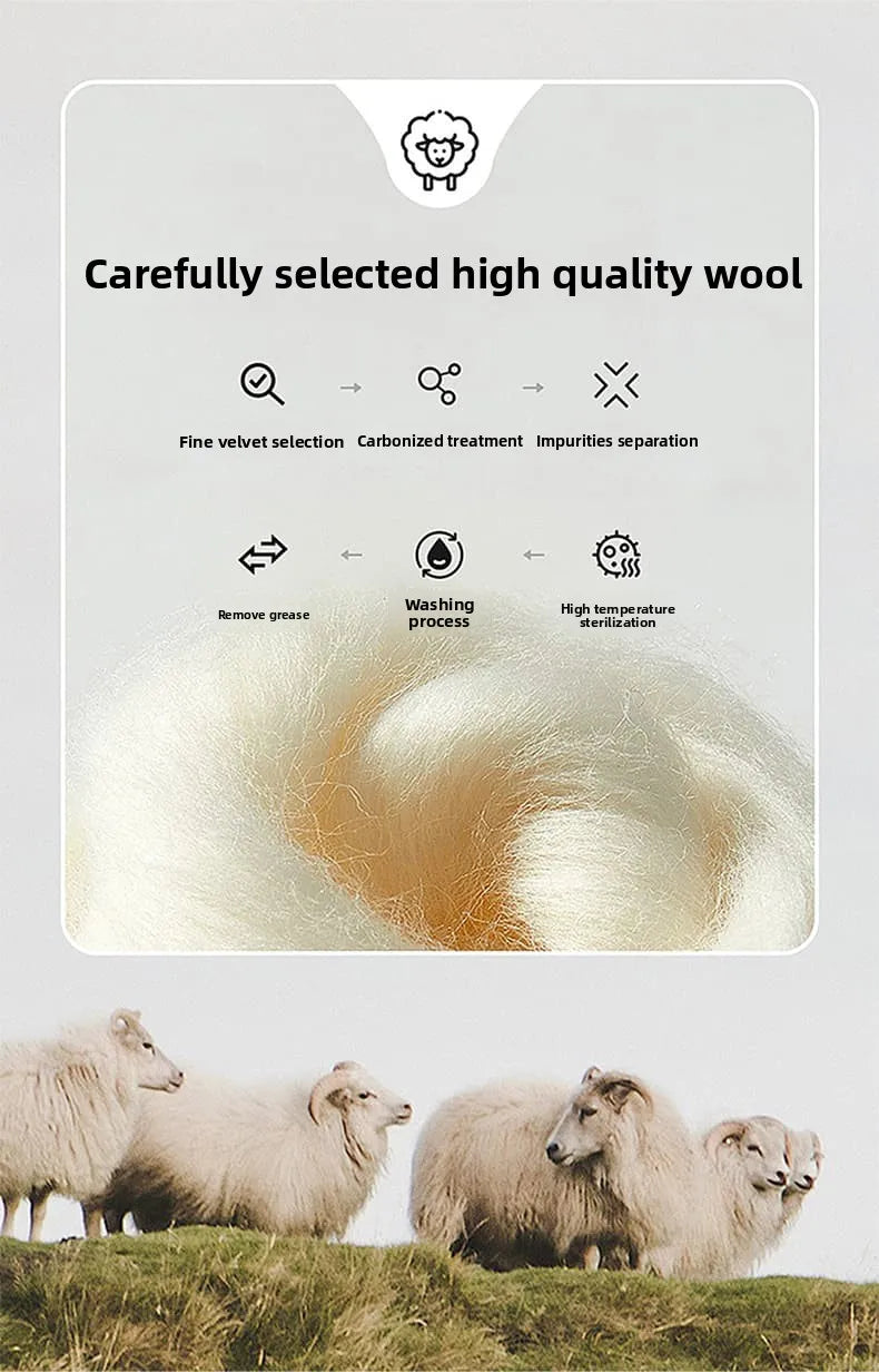 High End 100% Wool Thick New Autum Winter Fashion Brand Pullover Knit Half Turtleneck Business Sweater Casual Men Clothing.