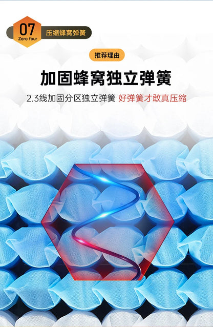 Moderne King-Size-Matratze aus weichem Doppellatex, luxuriöse Designer-Matratze, Queen-Size-Schlafzimmer, Colchon, eheliche Schlafzimmermöbel