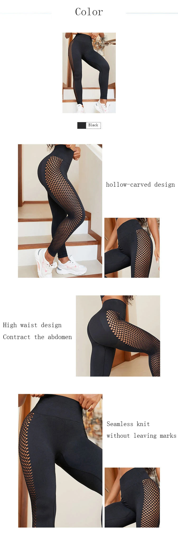 Sexy Leggings Yoga Hosen Turnhalle Hohe Taille Push-Up Fitness Weibliche Leggings Einfarbig Frauen Hosen Sport Strumpfhosen.
