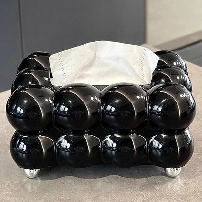 INS Style Cotton Candy Removable Tissue Box Korean Style Cute Tissue Box Desktop Decorative Supplies for Home Napkin Holder.