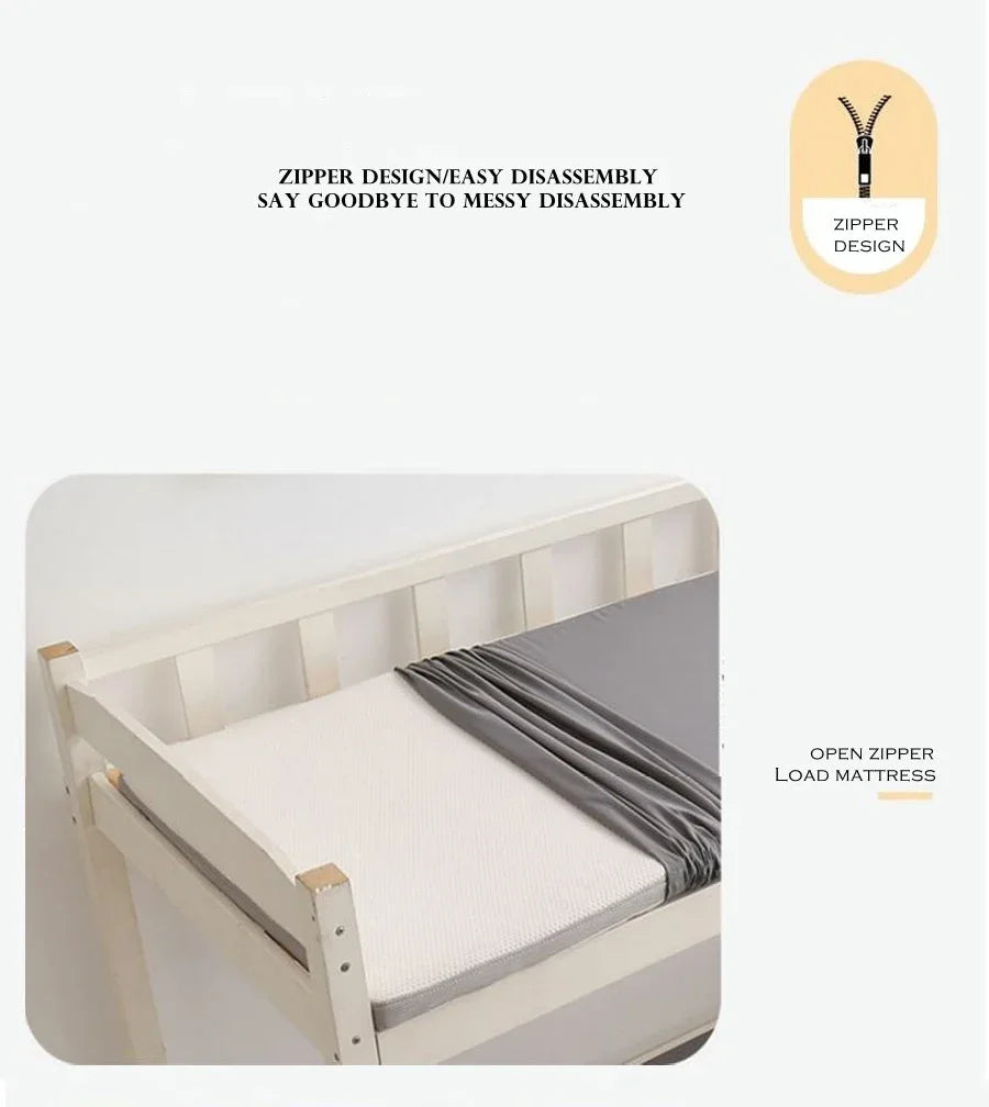 WASART 360° fully enclosed with zipper mattress protector cover student baby single double bed sheet protection pad 90/150cm.