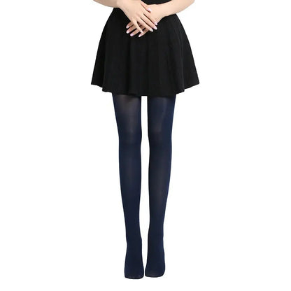 Woman Plus Size Sexy Opaque Thick Pantyhose Footed Female Warm colored Soft Velvet Tights Super elasticity translucent Leggings