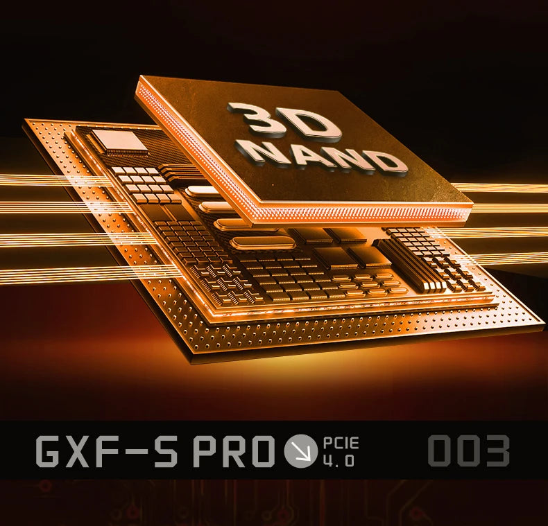 GUDGA-Internal Solid State Hard Drive PCIe 4.0 NVMe M.2 2280 1TB 2TB TLC SSD for PC PS5 Desktop Computer DIY Gamer.