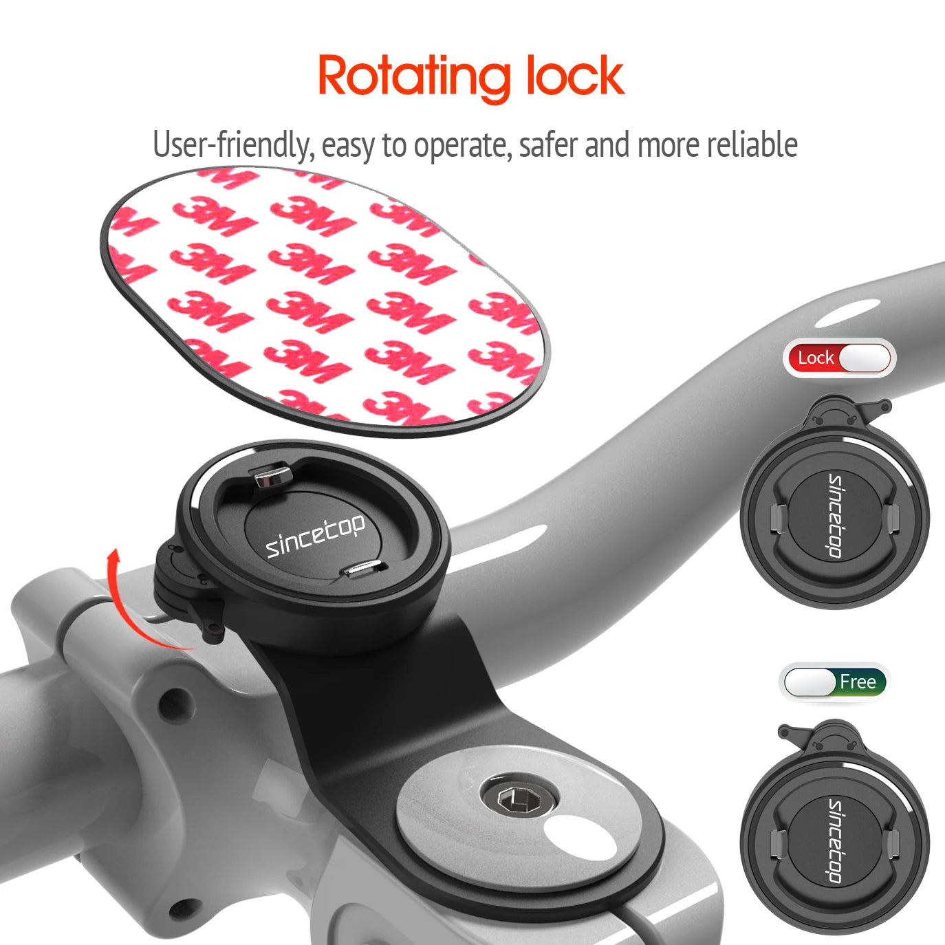 Bike Stem Phone Mount,Mountain Bicycle Phone Holder,Universal Aluminum Handlebar Cell Phone Cycling MTB Quick Attach/Detach.