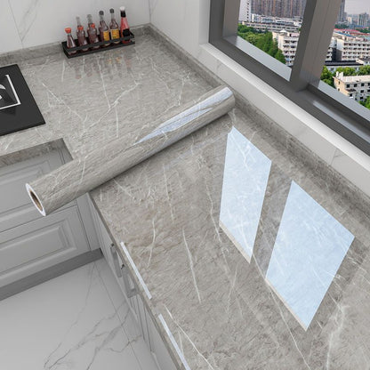 80CM Kitchen Oil-proof Sticker High Temperature Resistance Waterproof Self-adhesive Wall Stickers Wall Decor Kitchen Wallpaper