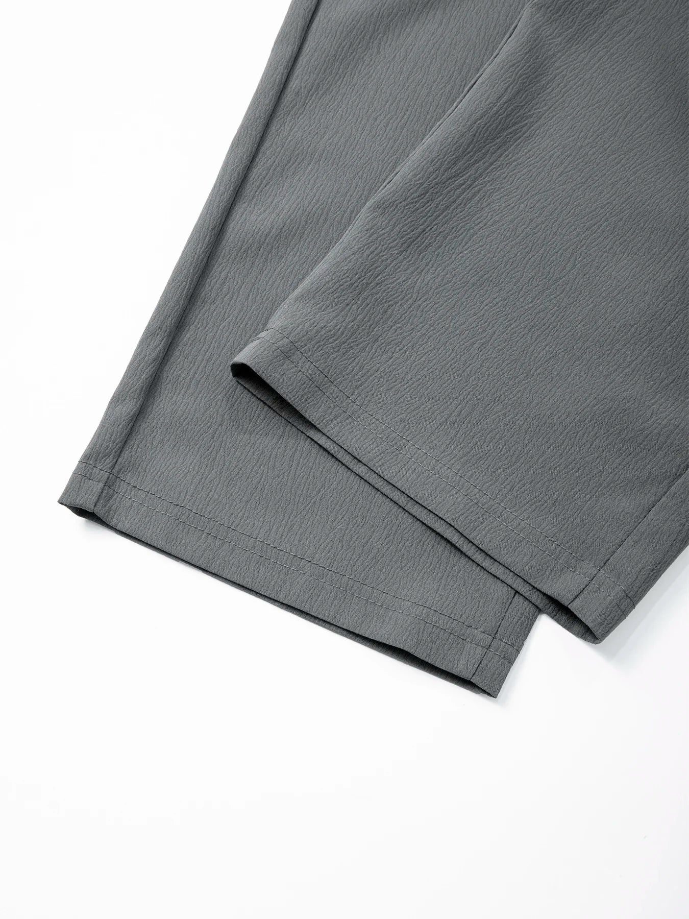 Summer Men's Straight Trousers Casual Solid Color Breathable Drawstring Long Pants Sweatpants Streetwear Men Baggy Pants.