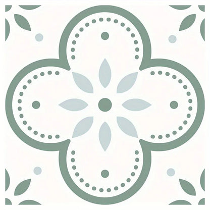 1pc/10pcs Floor Tile Sticker Self Adhesive Floor Sticker Vinyl Non-slip Floor Tile Sticker Wall Sticker Waterproof 20cm x 20cm