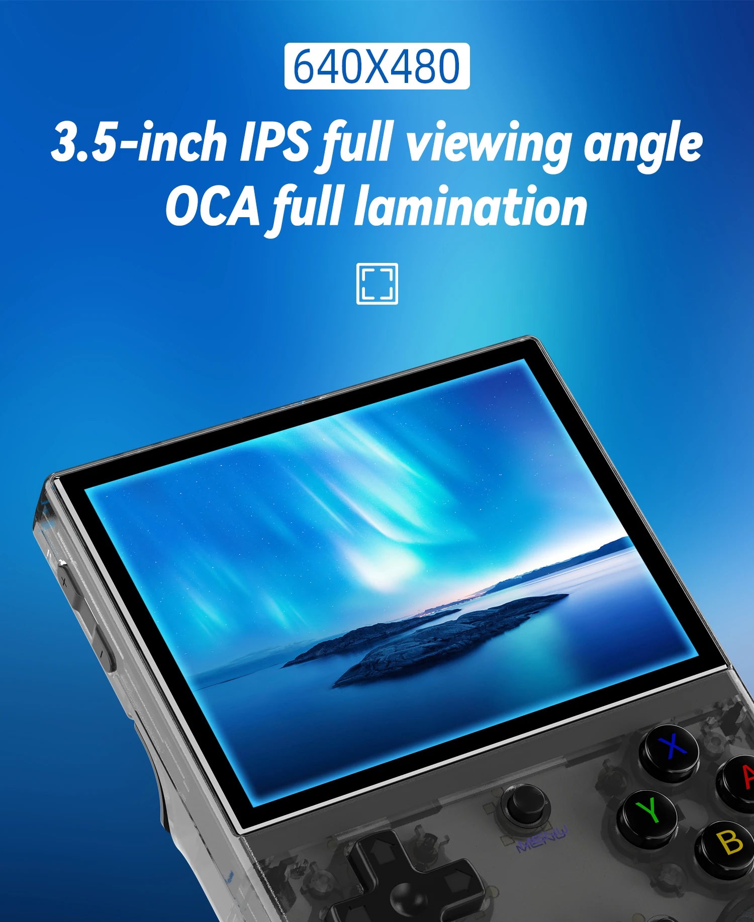 ANBERNIC RG35XX RG35XX PLUS Retro Handheld Game PlayerBuilt-in 64G TF 5000+ Classic Games Support-HDMI TV Portable Game Player.