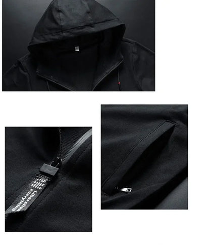 Herren Winter Trainings anzug Set einfarbige Hoodies und Kordel zug Jogging hose Loose Fit Freizeit Sportswear Anzug.