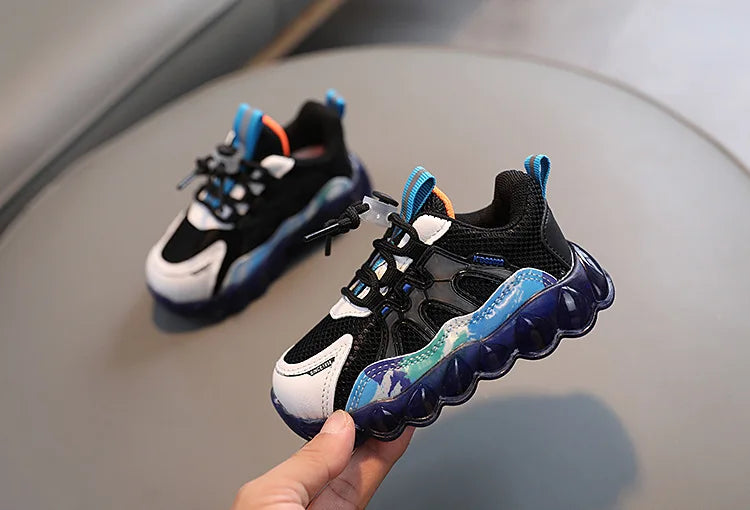 Kids Running Shoes Mesh Breathable Casual Sneakers for Children Lightweight Sport Shoes Boys Girl Non-Slip Outdoor.