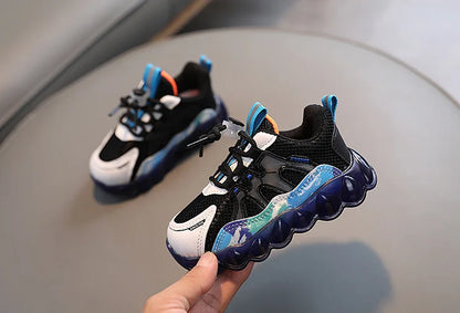 Kids Running Shoes Mesh Breathable Casual Sneakers for Children Lightweight Sport Shoes Boys Girl Non-Slip Outdoor.