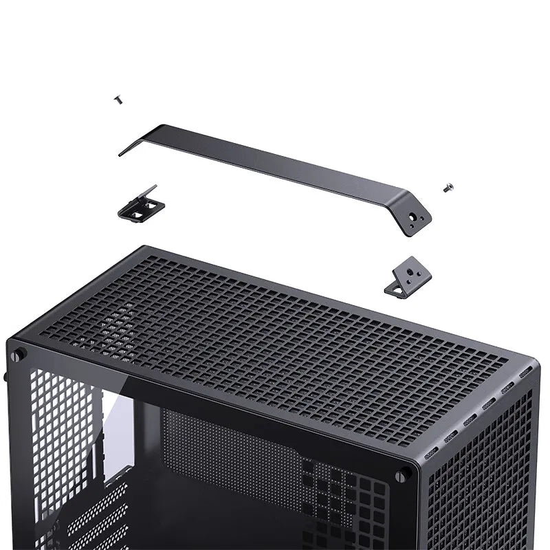 JONSBO Z20 MATX Case Detachable Handle Supports 240 Water-cooled 363mm Graphics Card Side  Transparency Desktop Mini PC Chassis.