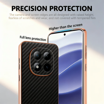 For Xiaomi Redmi Note 15 pro plus Carbon Fiber Phone Case -New Hot Series Mi Note 13/14 pro Plus/15 pro Poco X7/X6/M6 pro Case5G.