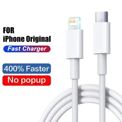For PD 35W Fast Quick Charger USB Type C For iPhone 15 14 13 12 11 Pro Max Mini Plus XR XS Charging Data Cable Accessories.