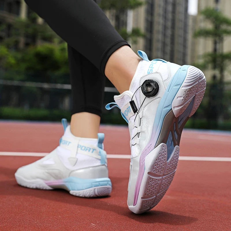 Badminton Shoes Men Anti Slip Cushioning Shoes High-quality Tennis Shoes Outdoor Sports Pro Sneakers Men and Women.