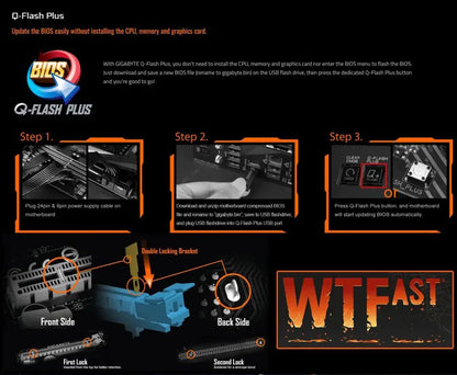 GIGABYTE New B550M AORUS ELITE Motherboard Micro-ATX Socket AM4 For Ryzen 5000 4000 3000 Series CPU Dual Channel DDR4 SATA3 M.2.