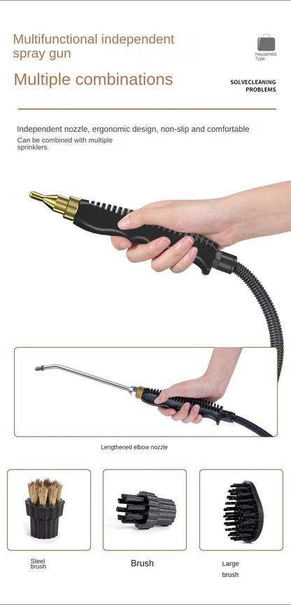 Steam Cleaner High Temperature Sterilization Air Conditioning Kitchen Hood Home /Car Steaming Cleaner 110V US Plug /220V EU Plug.