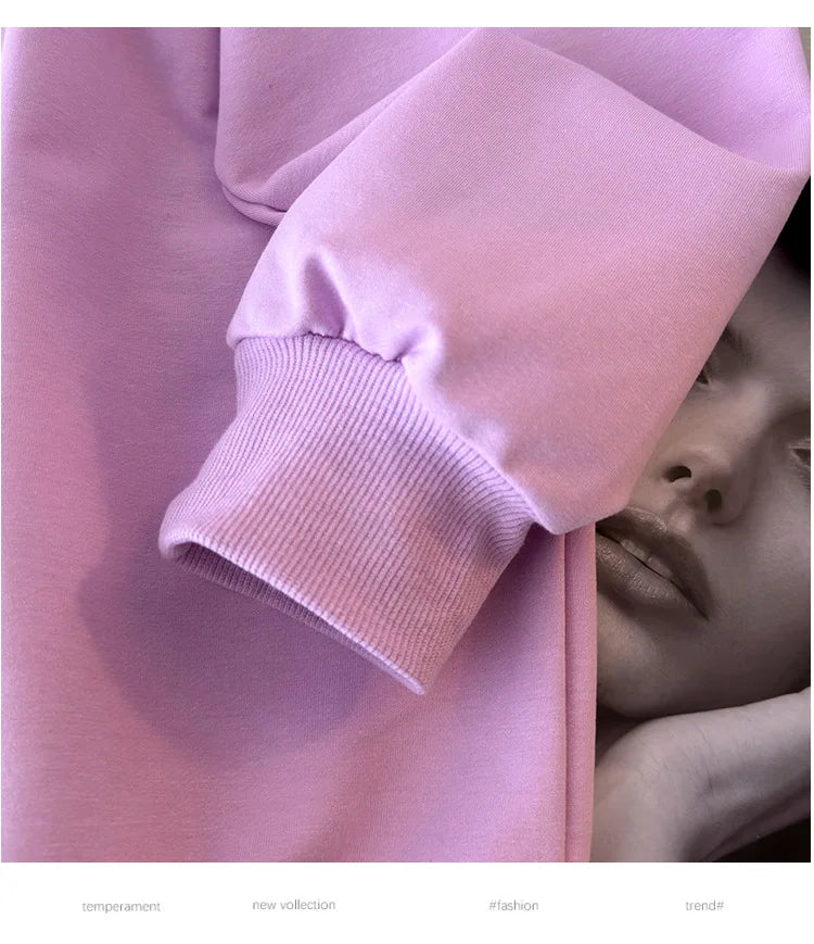 170 kg Plus Größe Damen Büste 170 Frühling Herbst Lose Langarm Cartoon Print Pullover Sweatshirts 4XL 5XL 6XL 7XL 8XL 9XL.