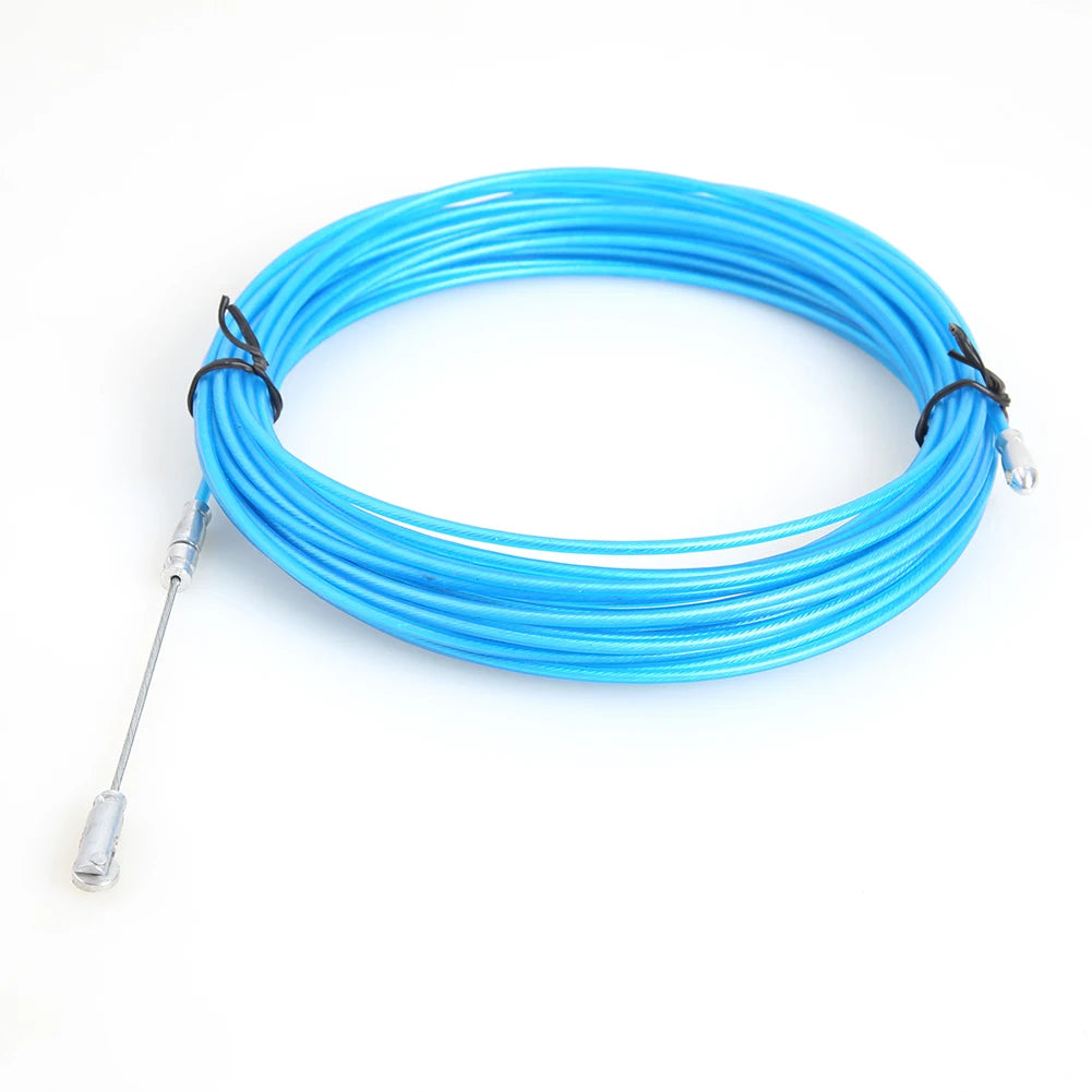 15/10/5M Fiberglass Cable Puller Electric Cable Guide Device Nylon Duct Snake Wire For Electrician Fish Tape Wire Aid Tool.