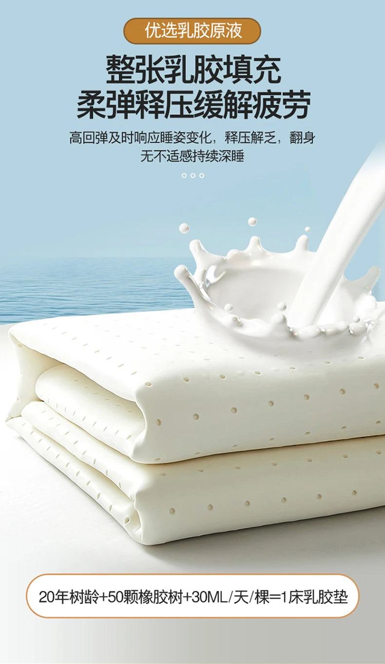 Latexmatratzen für zu Hause, Tatami-Matten, gepolstert zur Miete, dünne Polster für Einzel- und Doppel-Studentenwohnheime, verdickt