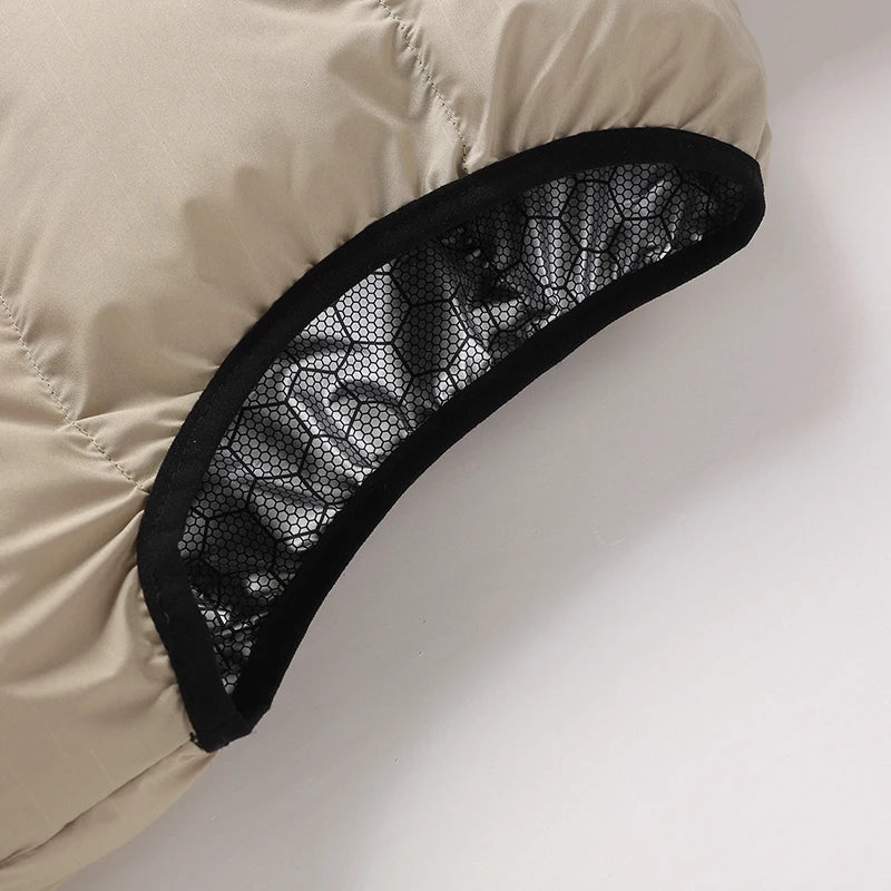 New Men Autumn Thicken Sleeveless Vests Jacket Coat Mens Winter Warm Detachable Hat Outwear Waistcoat Hooded Vest Jacket Male.