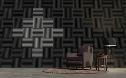 TOUO Panel Soundproofing 6-48 Pack Studio Acoustic Foam Sound Absorbing Foam Panel House Isolation Wall Acoustic Foam Sponge Pad