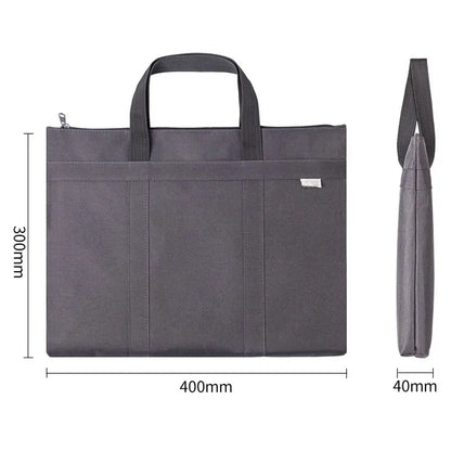 Portable document bag Oxford cloth business and leisure briefcase men and women portable document bag.