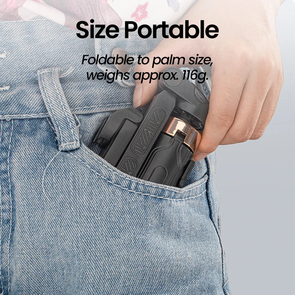 Elough Selfie Stick Tripod Phone Stand Shooting Aid Wireless Bluetooth Remote Extendable Portable Phone Holder For Live Broadcas.