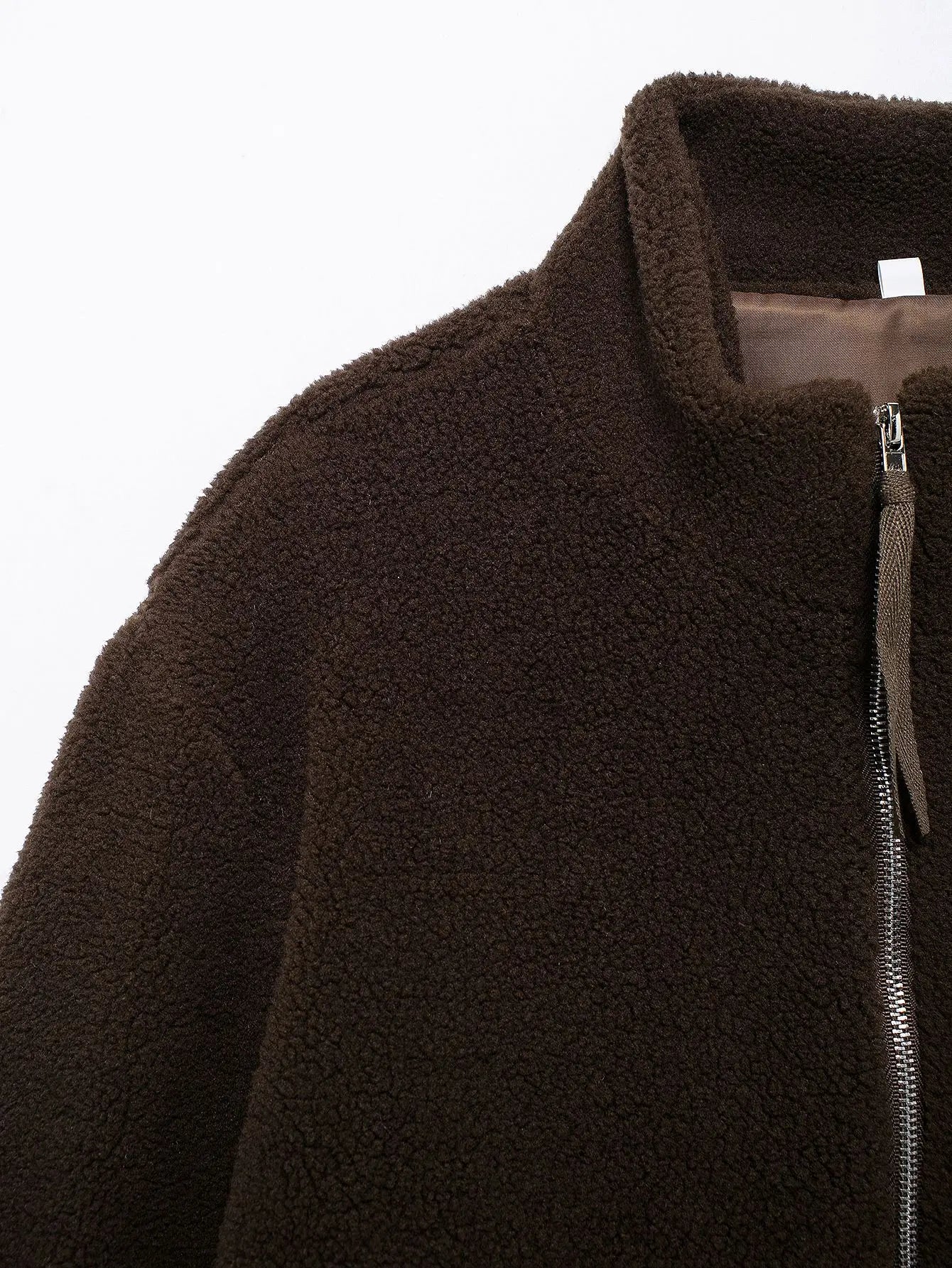 Winter Fleece frauen Mantel Zipper Stehkragen Lose Verdickt Mantel frauen Herbst Warme Neue Casual Trendy frauen Mantel.