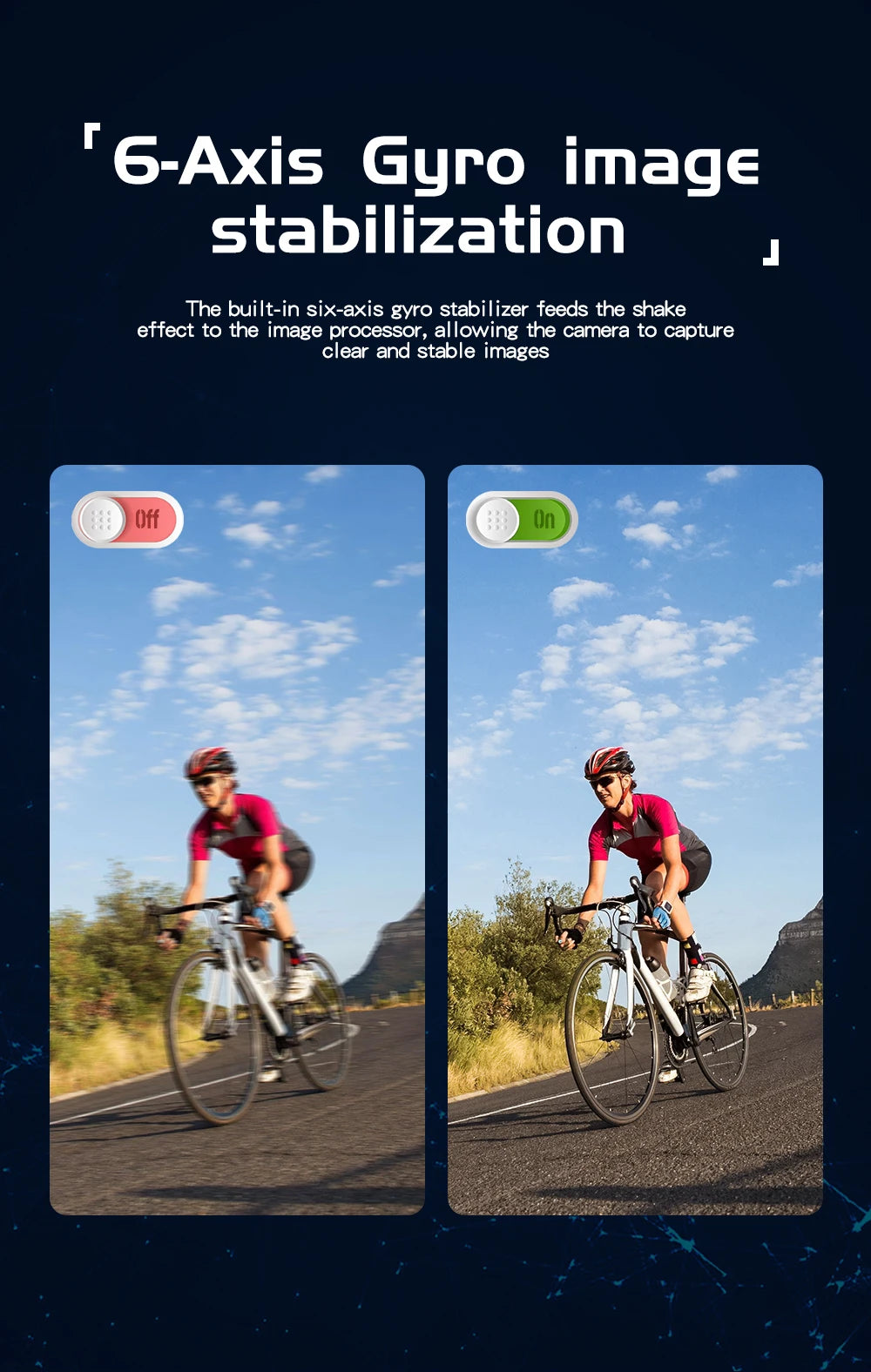 SJCAM C300 4K Action Camera Touch Screen 6-Axis Gyro Stabilization 30m Waterproof 1000+2800mAh Battery 460Min Recording.