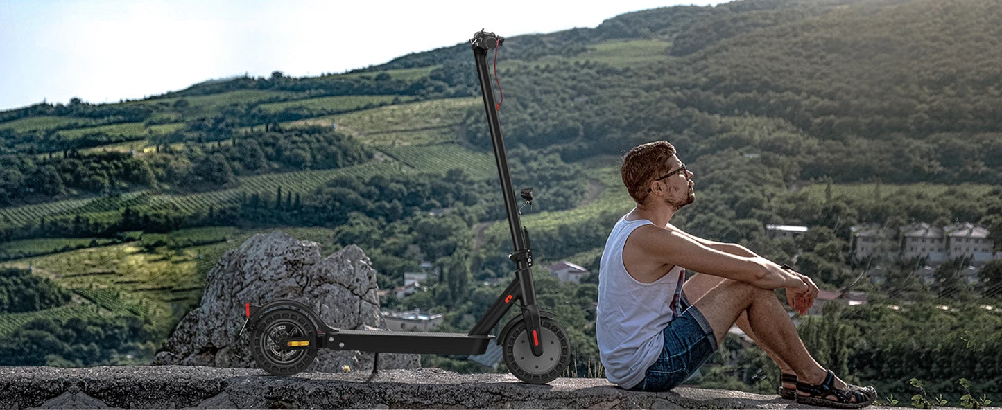 Isinwheel E9TMax Foldable Electric Scooter 500W 10Ah Battery 36V Up to 20 Km/h Adult City E-Scooter.