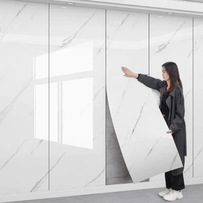 Thick foam marble wallpaper 1 roll waterproof and antifouling wall sticker self-adhesive wallpaper for bedroom and living room