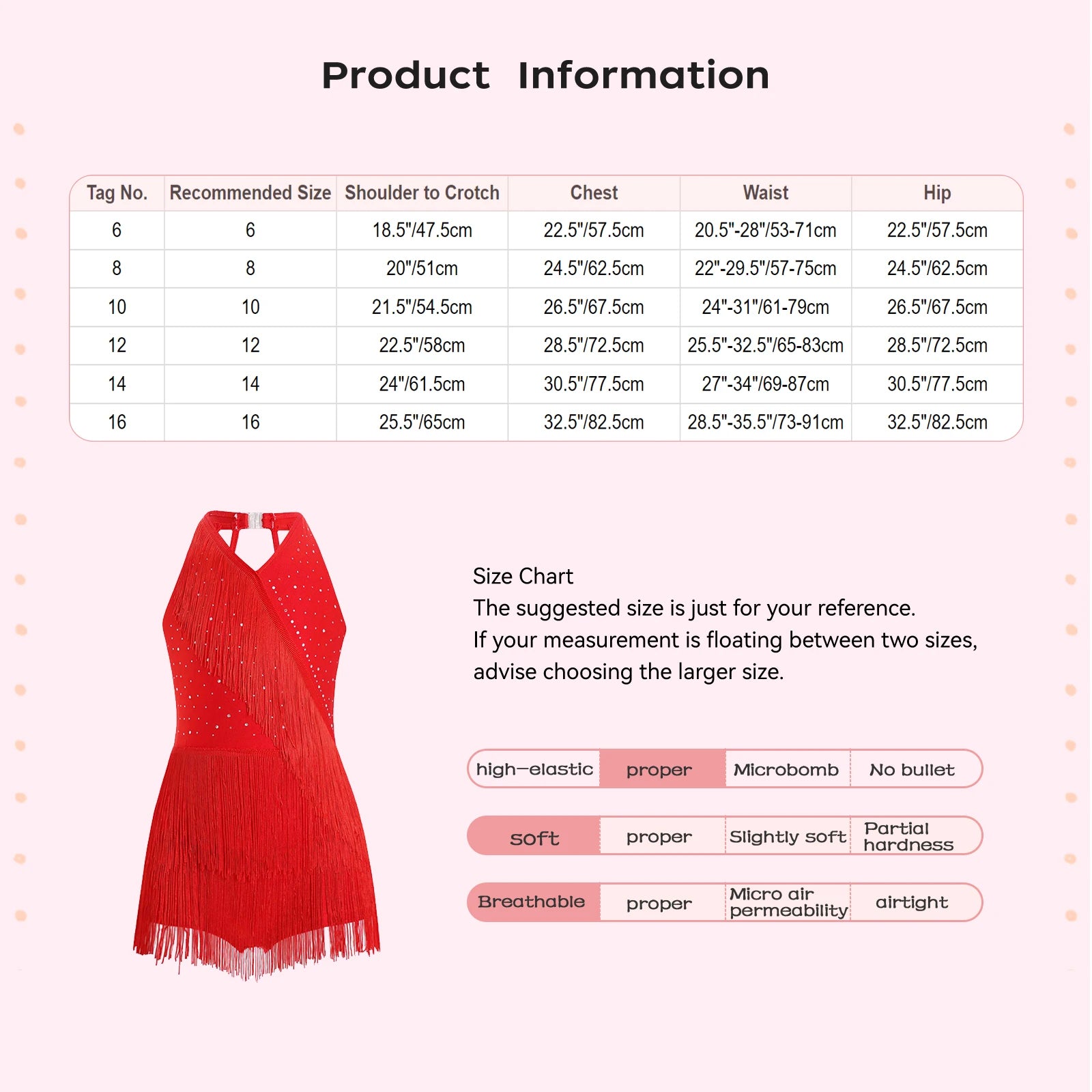 Kinder Mädchen Latin Dance Kleid Fransen Quaste Latin Dance Trikot Kostüm Ballsaal Sumba Cha-cha Tango Bühne Leistung Dancewear.