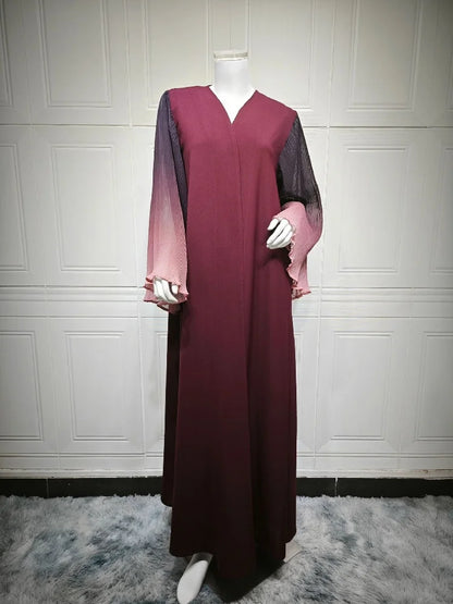 Ramadan Open Abaya Damen Dubai Arabic Islam Prayer Clothes Muslim African Dresses For Women Kebaya Kaftan Robe Musulmane Femme.