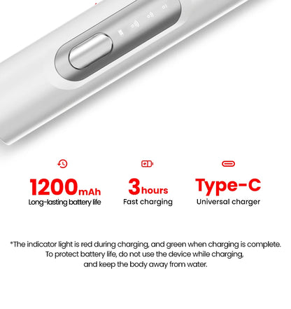 MHW-3BOMEBR Rechargeable Milk Frother Handheld Electric Foam Maker Stainless Steel Whisk Drink Mixer Foamer for Latte/Cappuccino.