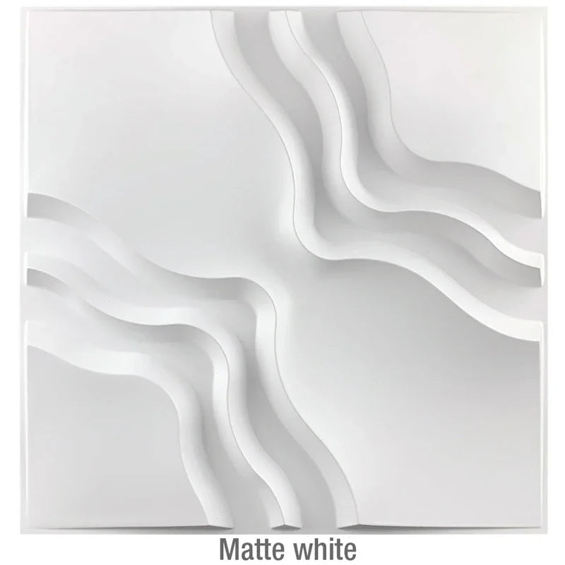 12pcs 50cm house wall renovation Stone 3D wall panel non-self-adhesive 3D wall sticker art tile wallpaper room bathroom ceiling