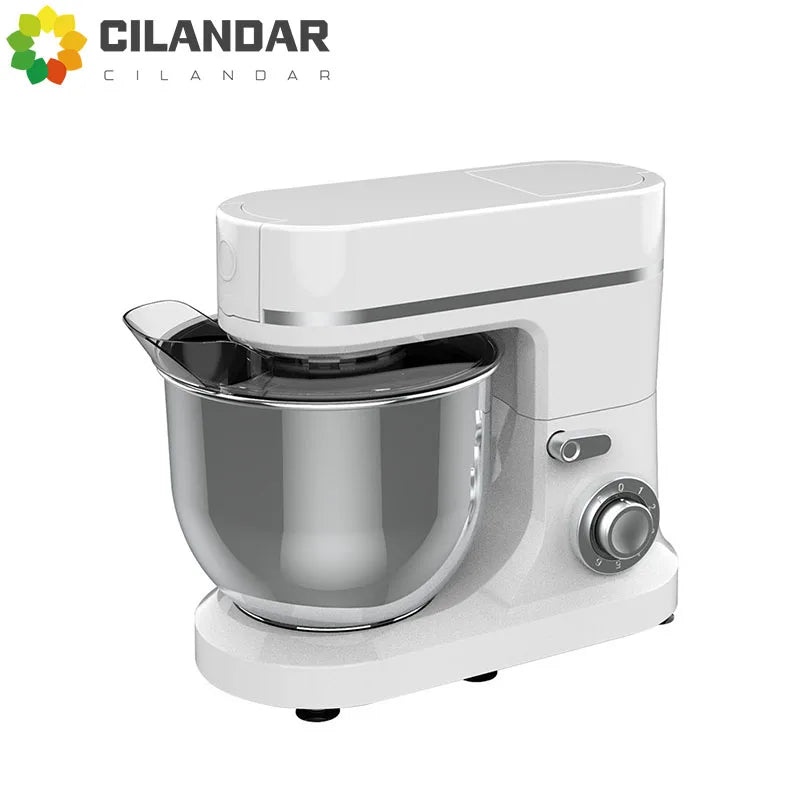 10L Chef machine and noodle machine, stainless steel bowl, high-power egg beater, noodle mixer, egg beater.