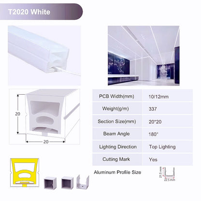 IP67 Waterproof Flexible LED Neon Silicone Light Tube for WS2812B WS2811 5050 RGB 5mm 8mm 10mm 12mm PCB Light Strip.