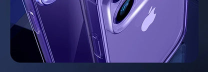 Ultra Thin PC Hard Crystal Clear Case For iPhone 17 16 15 14 Plus 13 12 11 Pro Max XR Glossy Transparent Camera Protection Cover.