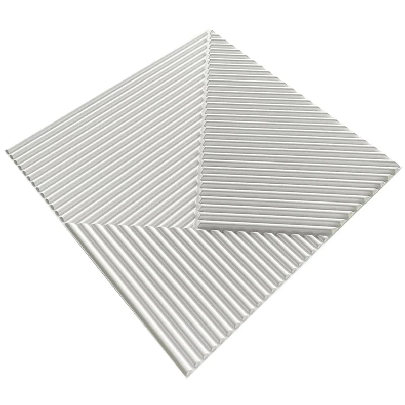 4pcs/ 50x50cm 3D Wall Panels Indoor Wall Decoration for Living Room Bedroom Hotel Office Mural Tile-Panel-Mold 3D Wall Sticker