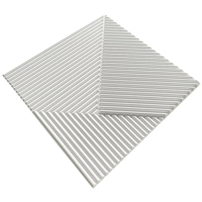 4pcs/ 50x50cm 3D Wall Panels Indoor Wall Decoration for Living Room Bedroom Hotel Office Mural Tile-Panel-Mold 3D Wall Sticker