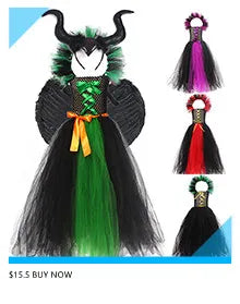 Wald Fee Prinzessin Kostüm für Halloween Geburtstag Party Phantasie Kleid Herbst Kinder Woodland Nymph Pixie Kleid Tutu Kleid Flügel.