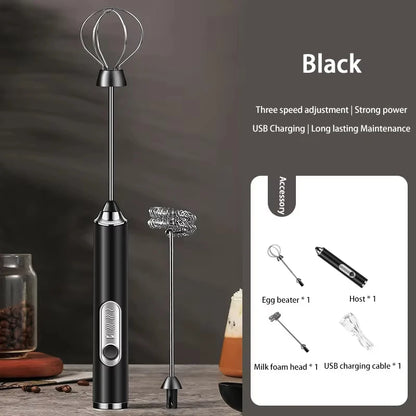 Xiaomi Electric Milk Frother Mini Handheld Wireless Powerful Type-C Rechargeable Convenience Coffee Milk Whippingmousseur à lait.