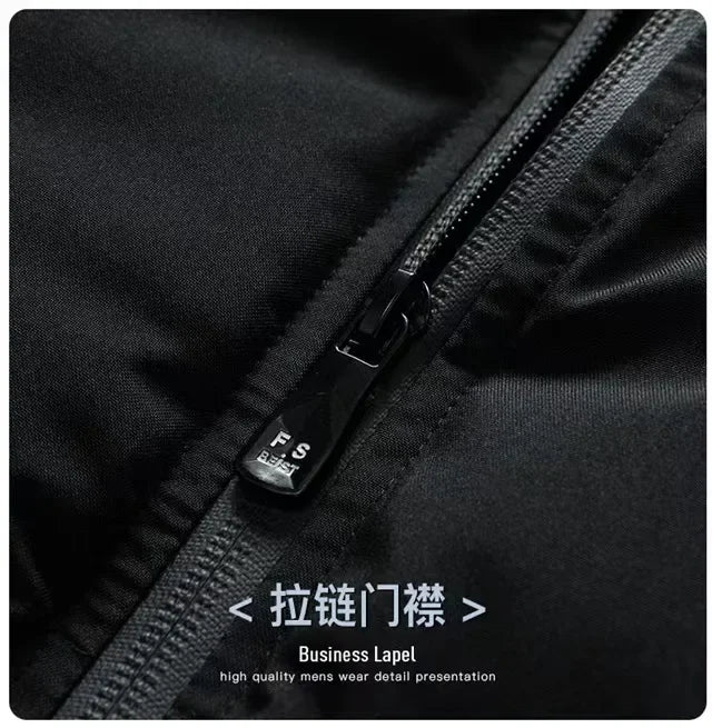 Red Bull 2025 New thick jacket, warm cotton-padded jacket, winter casual sports down jacket, stand-up collar windproof jacket.