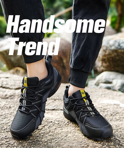 Men's Hiking Sports Shoes Waterproof And Wear-Resistant Hiking Training Shoes Outdoor Woodland Non-Slip Tactical Training Shoes.