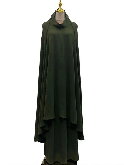 Ramadan Khimar Abaya Saudi Arabia Turkey Islam Muslim Hijab Dress Robe Femme Musulmane Prayer Clothes Abayas For Women Kebaya