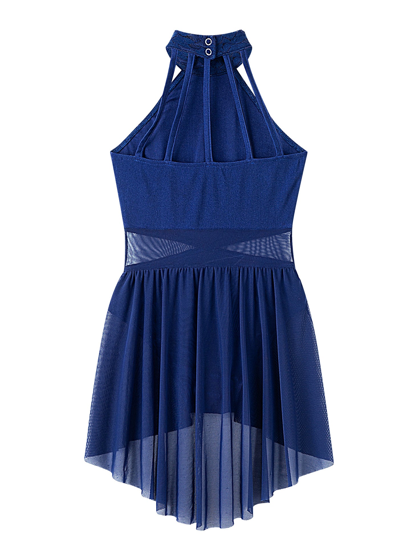 Mädchen Ballett Gymnastik Trikot lyrischen Tanz kleid ärmellose florale Spitze Tutu Tanz kleidung für Eiskunstlauf Bühnen performance.