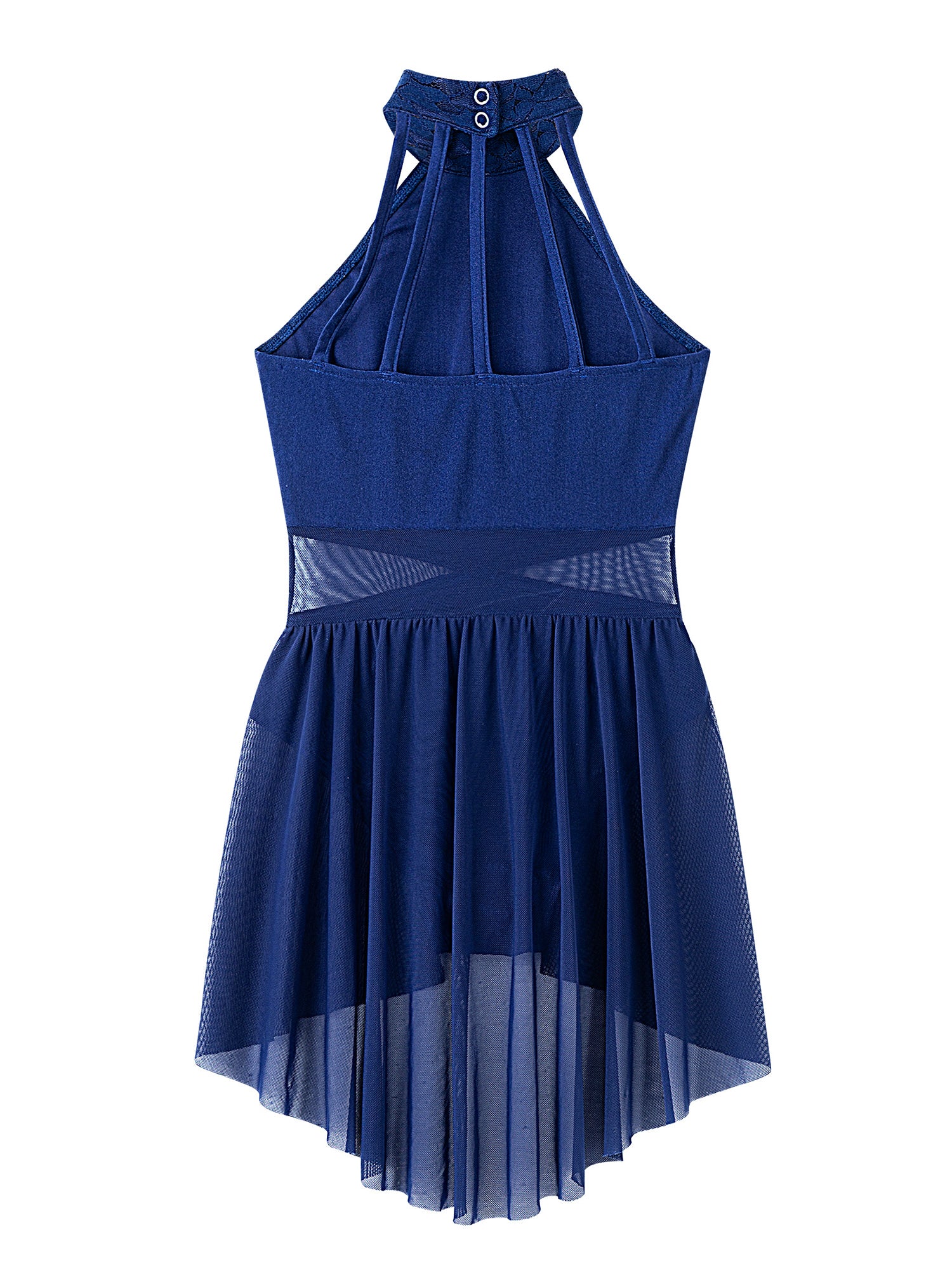 Mädchen Ballett Gymnastik Trikot lyrischen Tanz kleid ärmellose florale Spitze Tutu Tanz kleidung für Eiskunstlauf Bühnen performance.